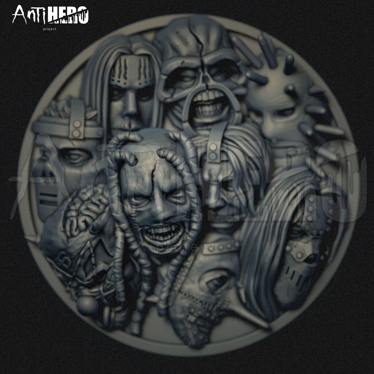 Slipknot Relief Art